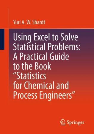 Book Cover for the German translation of <i>Statistics for Chemical and Process Engineers</i>.